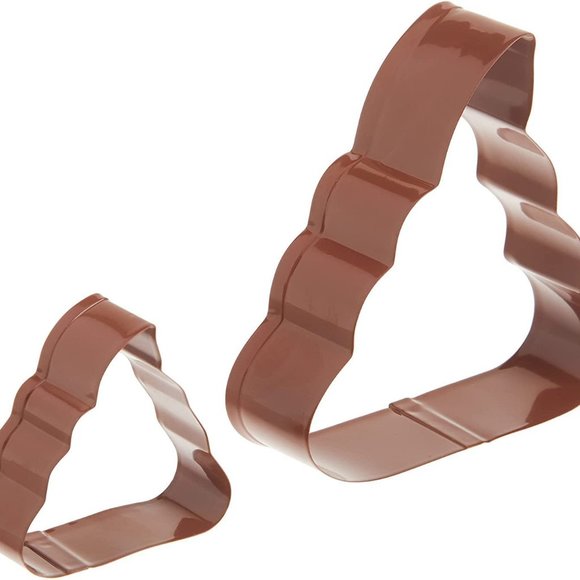 Poop Emoji Cookie Cutter, One Size, Brown - Picture 3 of 4